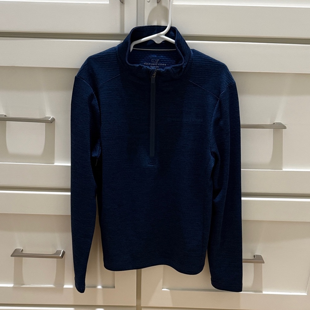 Vineyard Vines Boy’s Sankaty 1/4 Zip Performance Pullover